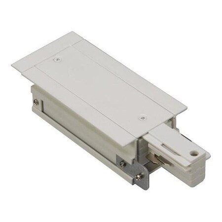 Wac Us W Track - Recessed Live End Connector - Left WEDL-RT-WT